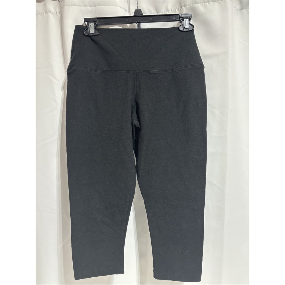 Lysse Leggings Black‎ Cropped High Waist Leggings Size M Athletic